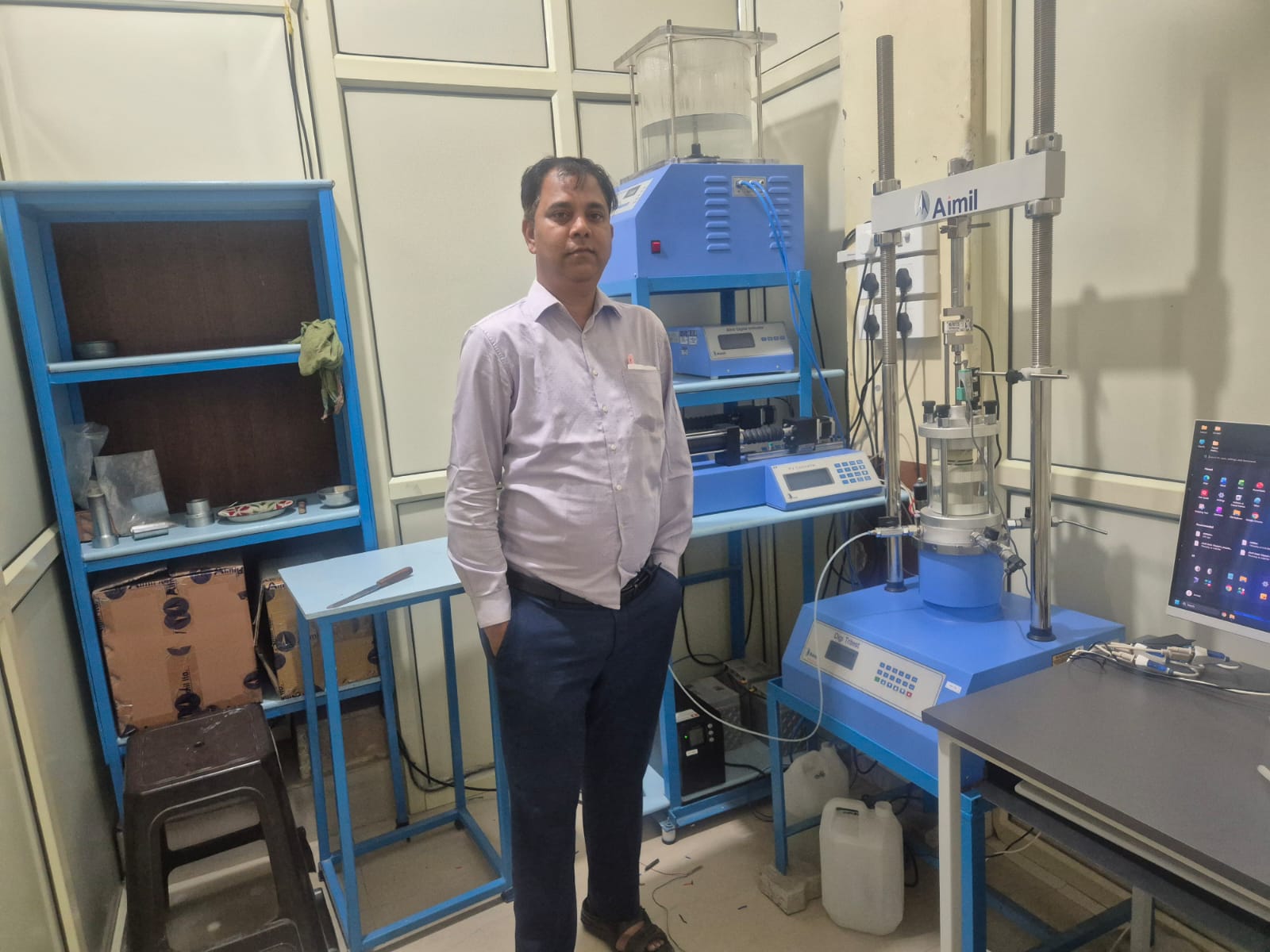 Modern laboratory equipment